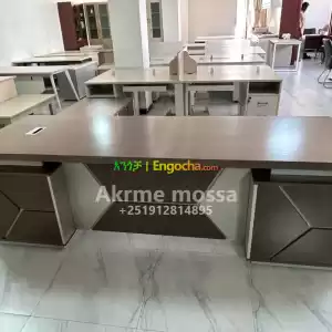 modern and luxury manager table size 2.40*1.10cm in Ethiopia