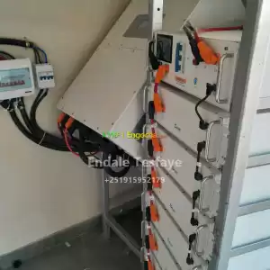 solar panel and generator in Ethiopia