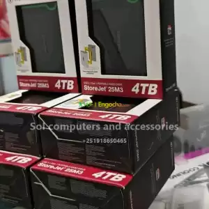 4TB Transcend External Hard Disk Drive in Ethiopia