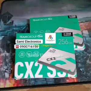 SSD TEAM GROUP SSD 256 GB ORIGINAL SATA TYPE SSD Hardisk Storage Solid state drive in Ethiopia