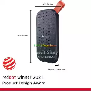 SanDisk Portable SSD 1TB USB-C, USB 3.2, Gen 2 800MB/s in Ethiopia