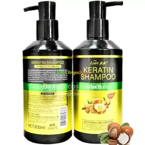 Love Jojo Keratin Shampoo Shea Butter Silk Protein Anti Hairfall 800ml in Ethiopia