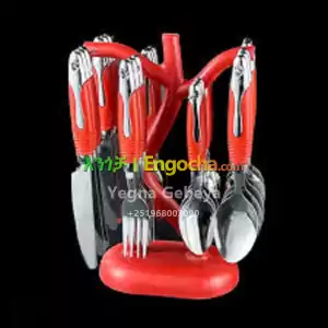 24-Piece Knife & Cutlery Set in Ethiopia