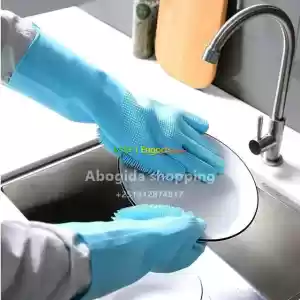 2pcs Silicone Dish Washing Glove in Ethiopia