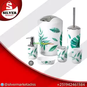 6 Pcs Bathroom Set in Ethiopia