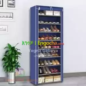 9-Layer Shoe Rack Space-Saving Storage for 27 Pairs in Ethiopia