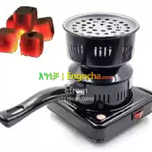 Coal Burner Black Metal Hot Plate in Ethiopia
