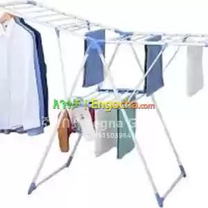 Folding Clothes Horse Airer Drying Rack in Ethiopia
