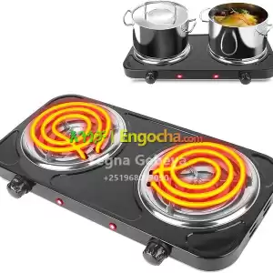 Lotus Double Hot Plate LT-HPA2 – Dual Electric Burner in Ethiopia