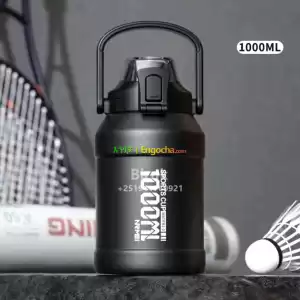 Nrmei 1 Liter Thermos Bottle With Removable Straw Stainless Steel in Ethiopia