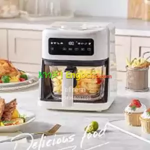 Original Sutai 8L Transparent Glass Air Fryer Large Capacity in Ethiopia