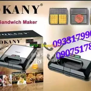 SOKANY Sandwich maker setበጥራቱ የተመሰከረለት ዘመናዊና ለአያያዝ,ለማፅዳት ቀላል የሆነ sokany sandwich maker se in Ethiopia