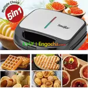 Sonifer SF-6170 Electric Sandwich Maker Kit Multifunction 5 in 1 Price in Ethiopia