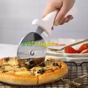 Stainless Steel Pizza Cutter Wheel – Round Shape Knife for Pizza, Pastry & Dough Price in Ethiopia