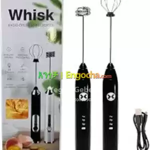 USB Electric Milk Coffee Frother Foam Maker with 2 Whisk Heads in Ethiopia