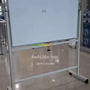 90x120cm Double Sided Whiteboard With Dedicated Mobile Stand Price in Ethiopia