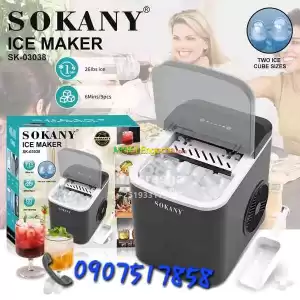 Sokany lce MakerMaker Portable Bullet Ice Making Machine በብዛት እና በተመጣጣኝ ዋጋ አስገብተናል።በ6min  in Ethiopia