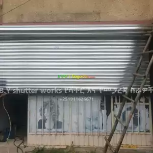 የመጋረጃ እና የሻተር ስራዎች shater and curtain works in Ethiopia