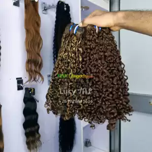 Pixy curl and wave Human hair Price in Ethiopia