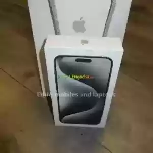 iPhone 15 Pro Max 256GB Dual sim brand new sealed in Ethiopia