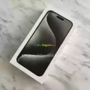 iPhone 15 Pro Max 256GB Dual sim brand new sealed in Ethiopia