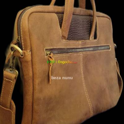 laptop leather bag