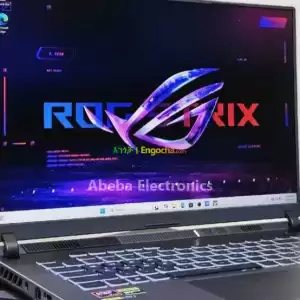  ASUS ROG Strix G16 (2025 Model) Specs:🧠 AMD Ryzen 9 8940HX (16 Cores, up to 5.2 GHz) NVI Price in Ethiopia