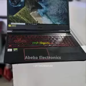  Acer Nitro 52 SSD SLOT15.6 inch screen intel core i5-10th generation 16GB DDR4 256GB SSD in Ethiopia