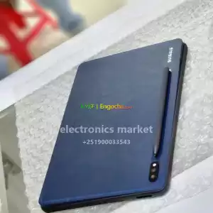  Brand New Samsung Galaxy Tab S7 Includes S-Pen & Cover Key Features: RAM: 6GB Storage: 1 Price in Ethiopia