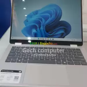  HP OmniBook 5 Flip (Touch & 2-in-1) Intel Core 7 150U (Up to 5.4GHz) 16GB RAM LPDDR5 1TB Price in Ethiopia