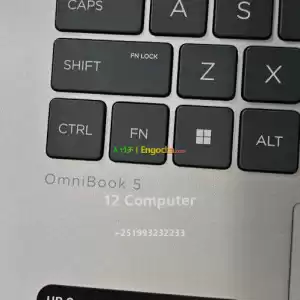  HP OmniBook 5 Flip (Touch & 2-in-1) Intel Core 7 150U (Up to 5.4GHz) 16GB RAM LPDDR5 512 in Ethiopia
