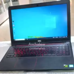  New Arrival Dell inspiron 5577 Gaming laptop   GTX 1050 Ti Dedicated  4gb Graphics    15 in Ethiopia