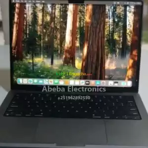 14-inch MACBOOK PRO 2021 APPLE M1 Pro 10-core CPU and 16-core GPU 512GB SSD STORAGE16GB R in Ethiopia