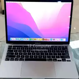 2020 MacBook Pro M1 ChipProcessorWith out cartoon512 GB SSD8GB unified memory13-3 inch Ma in Ethiopia