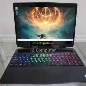 ALIENWARECore i7Ram:16GB Storage:512GB SSD Generation:9thScreen size :15'' in Ethiopia