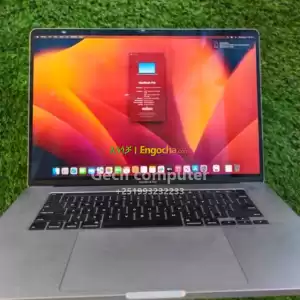 APPLE MACBOOK PRO 2019Intel®Core™ i91TB SSD StorageRAM  16 GB Price in Ethiopia