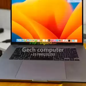 APPLE MACBOOK PRO 2019Intel®Core™ i91TB SSD StorageRAM  32GBAMD Radeon Pro 5500M 8GB Price in Ethiopia