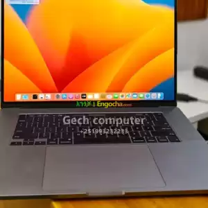 APPLE MACBOOK PRO 2019Intel®Core™ i9 512 SSD StorageRAM  32GBAMD Radeon Pro 5500M 4GB in Ethiopia