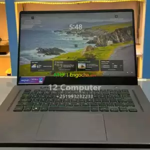 ASUS RoG zephyrs Gaming laptop 2 k screen resolution   AMD ryzen 9- 6000 series  1 TB SSD in Ethiopia
