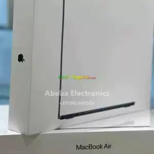 Apple M2 chip13.6-inch MacBook air with apple M2 chip (midnight color)16 GB unified memor in Ethiopia