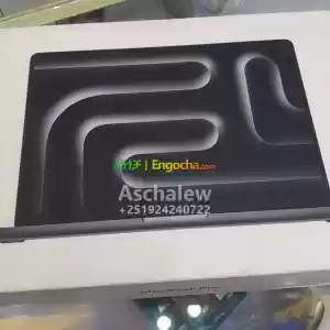 Apple M3 chip14-inch MacBook Pro 18GB unified memory / 512 SSD  8-core CPU and 10-core GP Price in Ethiopia