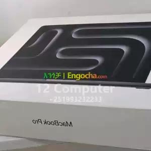 Apple M4 chip14-inch MacBook Pro with Apple M4 Pro chip24GB RAM/ 512GB in Ethiopia