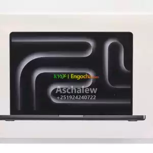 Apple M4 chip14-inch MacBook Pro with Apple M4 Pro chip24GB RAM/ 512GB SSD12-core CPU and Price in Ethiopia