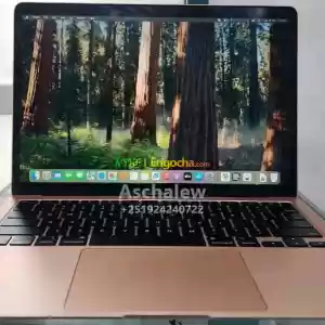 Apple macboook air 2020 model core i3️Golden colour ️256Gb  SSD Storage  ️8GB  DDR5 Ram 1 Price in Ethiopia