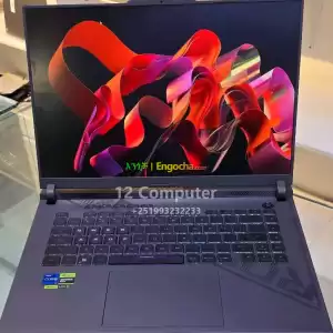 Asus ROG Strix G16 (2024)16-inch ROG Nebula Display16.0″ WUXGA 165 Hz IPS + G-Sync  Dolby in Ethiopia