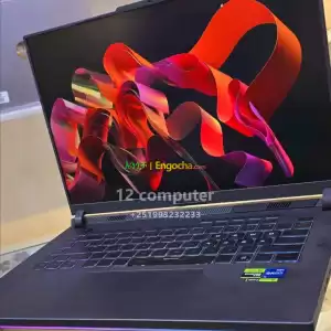 Asus ROG Strix G16 (2024)16-inch ROG Nebula Display16.0″ WUXGA 165 Hz IPS + G-Sync  Dolby Price in Ethiopia