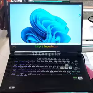 Asus Rog Strix G15Brand New Asus Rog StrixIntel Core  i7-10th Generation Processor 16GB D in Ethiopia