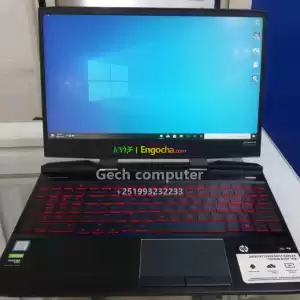 BRAND NEWHP OMEN X GAMING LAPTOP Core i7Ram:16GB Storage:512GB SSDGeneration:9THScreen si Price in Ethiopia