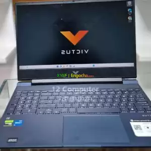 Brand new HP Victus gaming laptop with Intel Core i5 13th Gen and NVIDIA RTX 3050 6GBdesi in Ethiopia