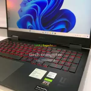 HP OMEN 15 GAMING LAPTOP Core i7Ram:16GB Storage:512gb SSDGeneration:10ThScreen size :15. Price in Ethiopia